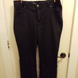 Lee Jean's, black,  size 18 long